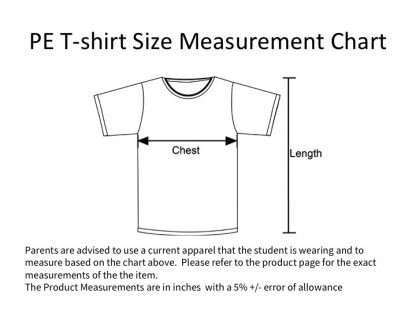 Uniform Size Measurement Chart – Chop Kong Chong